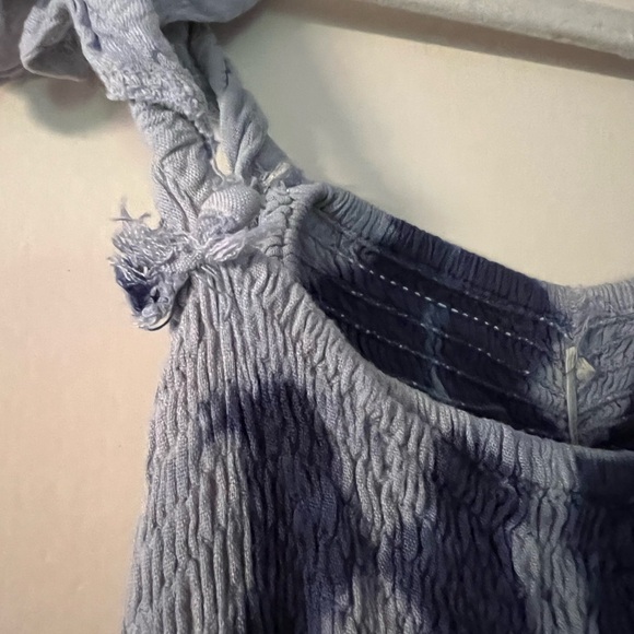 Boho Me Blue Tie-Dye Maxi Dress (Size M) 💙 - Picture 4 of 7